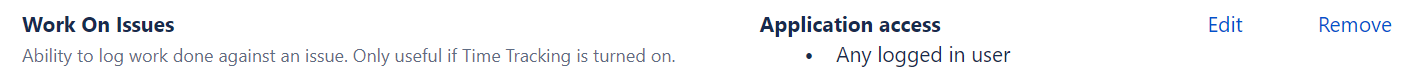 Edit Work On Issues permissions