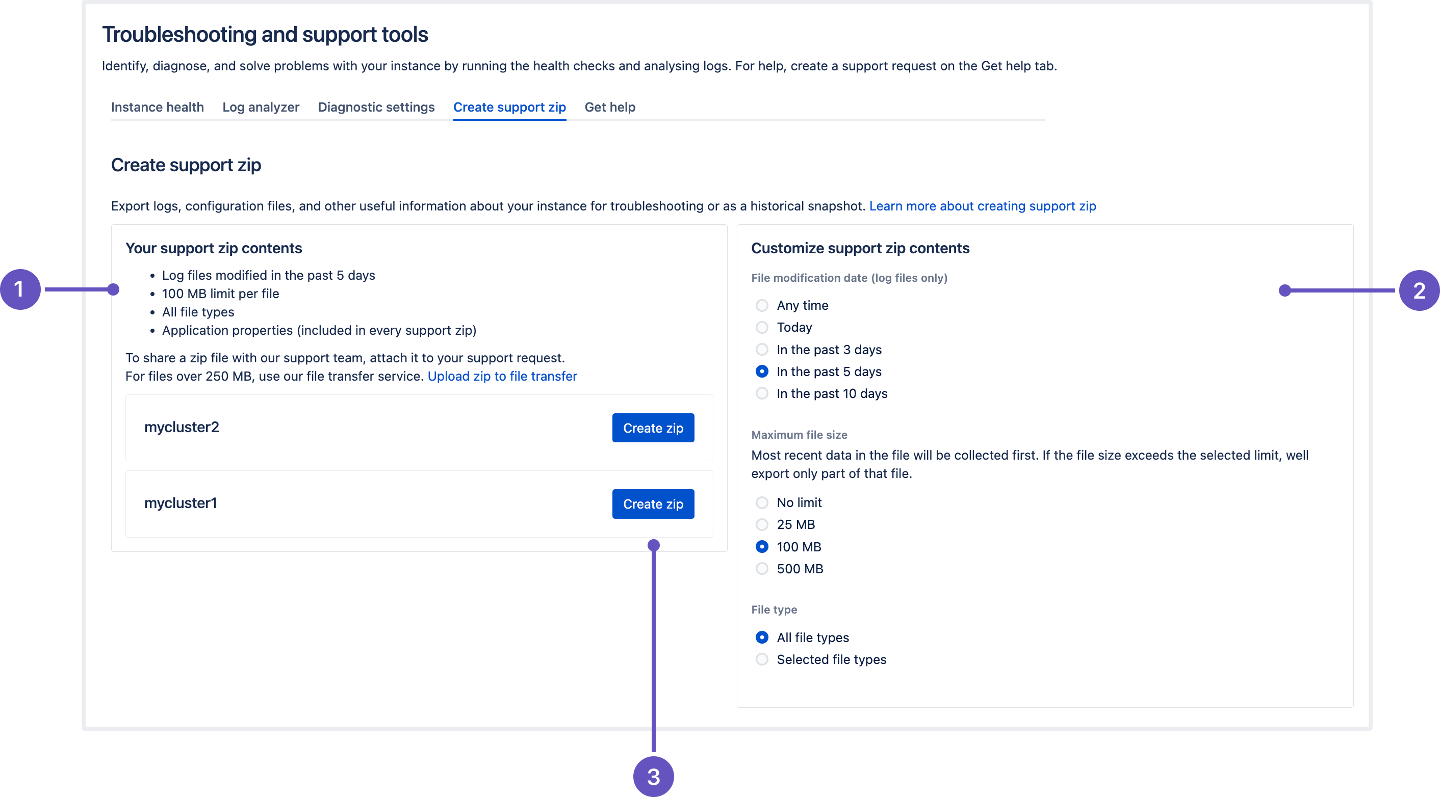 Support zip updates