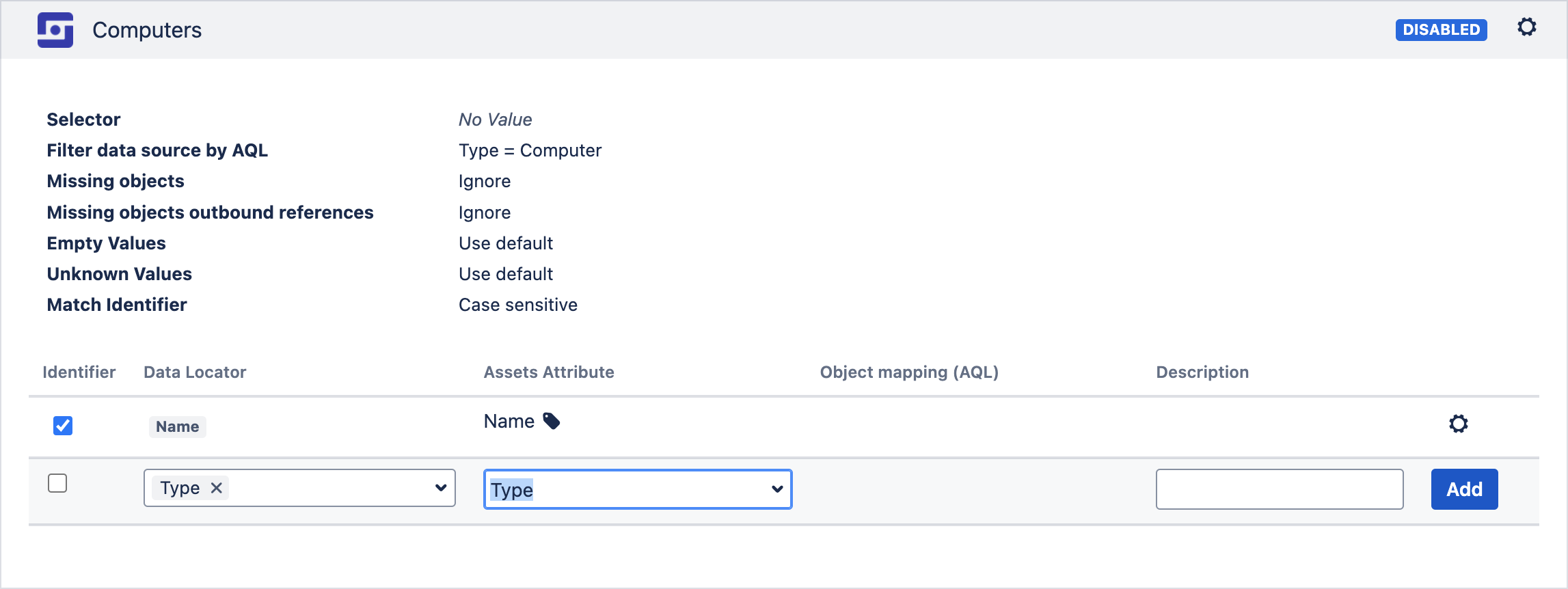 Locator field to split data